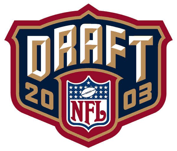 NFL Draft 2003 Primary Logo iron on transfers for T-shirts